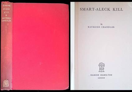Smart-Aleck Kill - Raymond Chandler - copertina