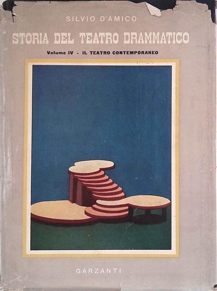 Storia del Teatro Drammatico Vol. IV. Parte Quinta - Il Teatro Contemporaneo - Silvio D'Amico - copertina