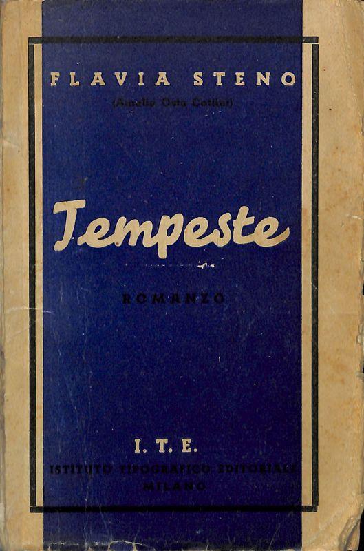 Tempeste - copertina