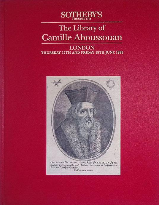 The Library of Camille Aboussouan - copertina