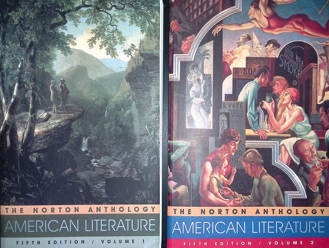 The Norton Anthology. American Literature. DUE VOLUMI