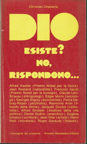 Dio esiste ? no, rispondono.. - Christian Chabanis - copertina