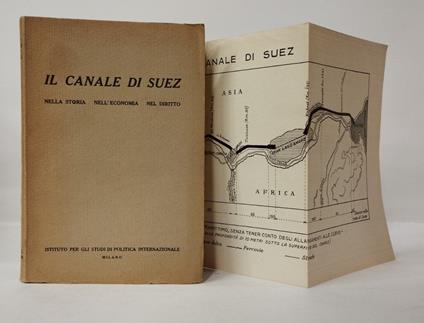 Il canale di Suez nella storia, nell'economia, nel diritto - copertina