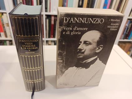 Versi d'amore e di gloria vol I - Cristiano D'Annunzio - copertina