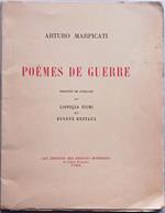 Poémes de guerre
