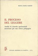 Il processo del leggere. Analisi di ricerche sperimentali americane per una critica pedagogica