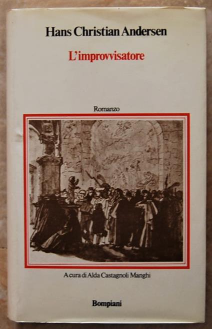 L' Improvvisatore - Hans Christian Andersen - copertina