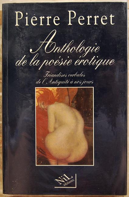 Anthologie De La Poesie Erotique - copertina