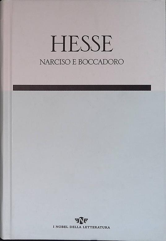 Narciso e Boccadoro - Hermann Hesse - copertina