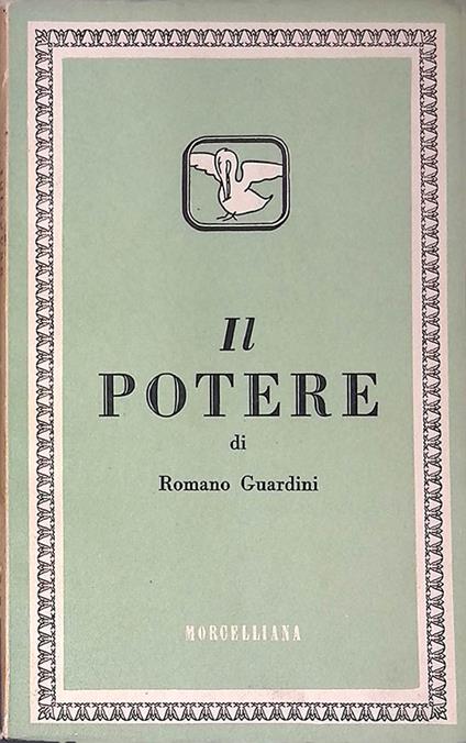 Il potere - Romano Guardini - copertina