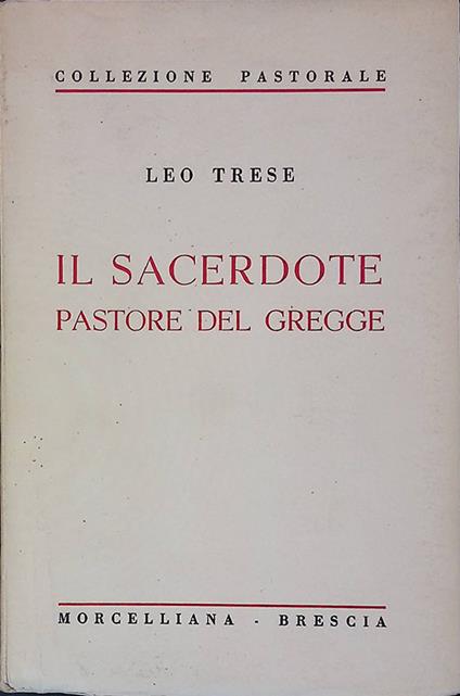 Il sacerdote pastore del gregge - copertina