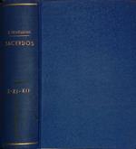 Sacerdos. Periodico mensile di Pietà Sacerdotale. 1935 - 1936 - 1937