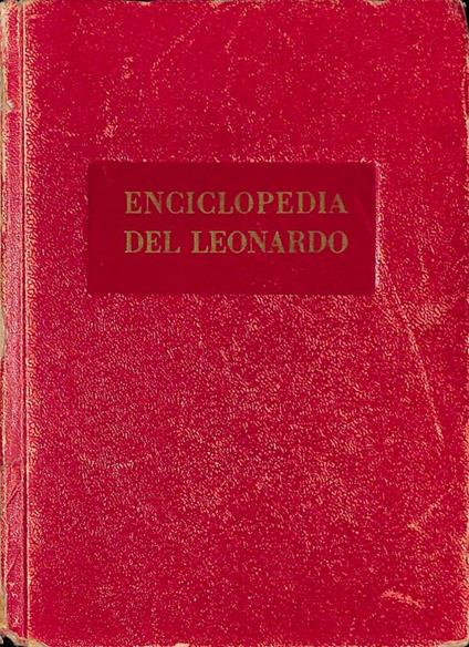 Enciclopedia del Leonardo - copertina