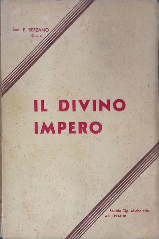 Il divino impero - copertina