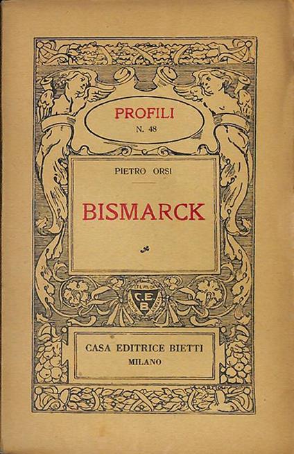 Bismarck - Pietro Orsi - copertina