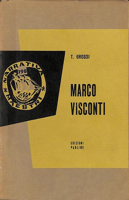 Marco Visconti - Tommaso Grossi - copertina