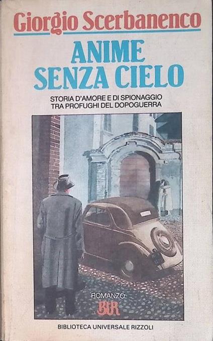 Anime senza cielo - Giorgio Scerbanenco - copertina