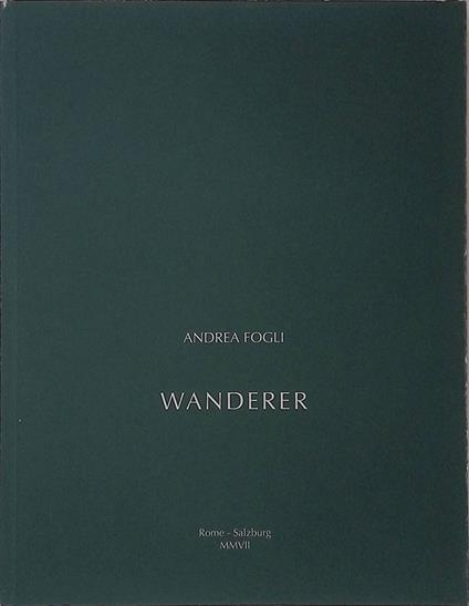 Wanderer - Andrea Fogli - copertina