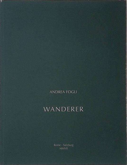 Wanderer - Andrea Fogli - copertina