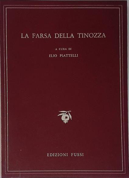 La farsa della tinozza - copertina