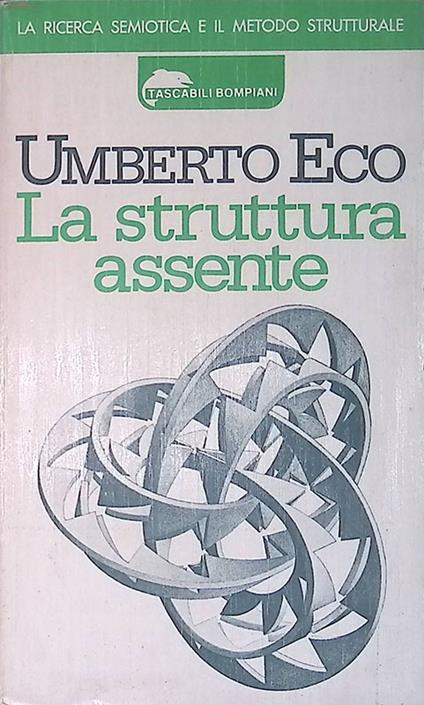 La struttura assente - Umberto Eco - copertina