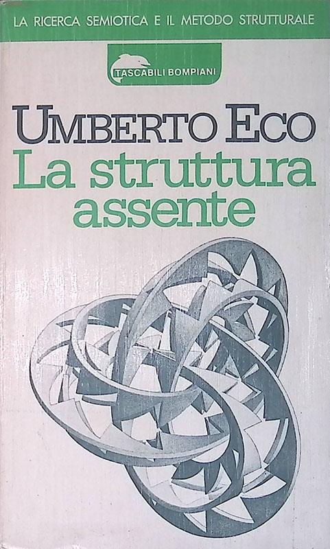 La struttura assente - Umberto Eco - copertina