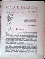 Nadie Parecia. Cuaderno de lo Bello con Dios. N. X marzo 1944