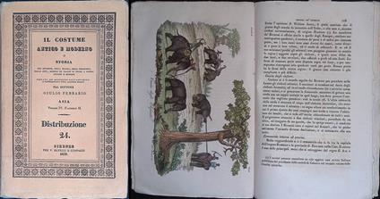 Il costume antico e moderno o storia del governo, della milizia, della religione, delle arti, scienze ed usanze di tutti i popoli antichi e moderni. Asia, Vol. IV, fascicolo II - Giulio Ferrario - copertina