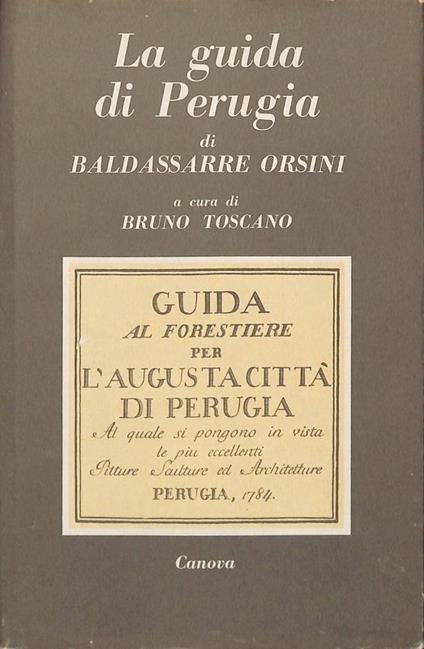 La guida di Perugia di Baldassarre Orsini - copertina