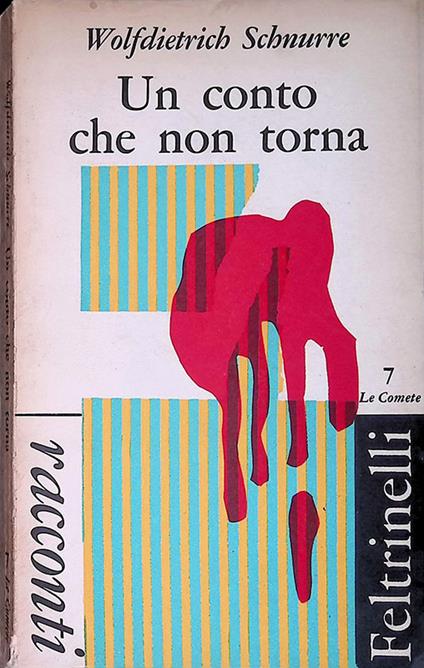 Un conto che non torna - Wolfdietrich Schnurre - copertina