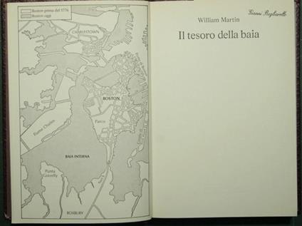 Il tesoro della baia - William Martin - copertina