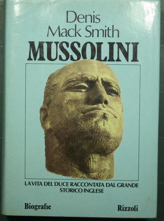 Mussolini - Denis Mack Smith - copertina
