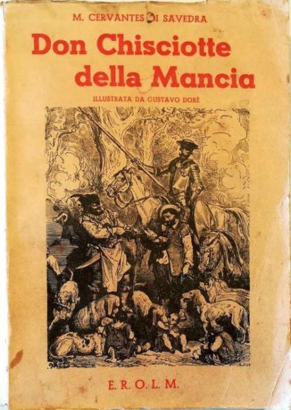 Don Chisciotte della Mancia Illustrata da Gustavo Dorè - Miguel de Cervantes - copertina