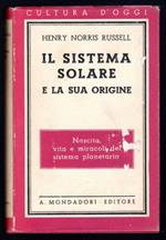 Il sistema solare e la sua origine