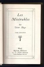Les Miserables. Tome III