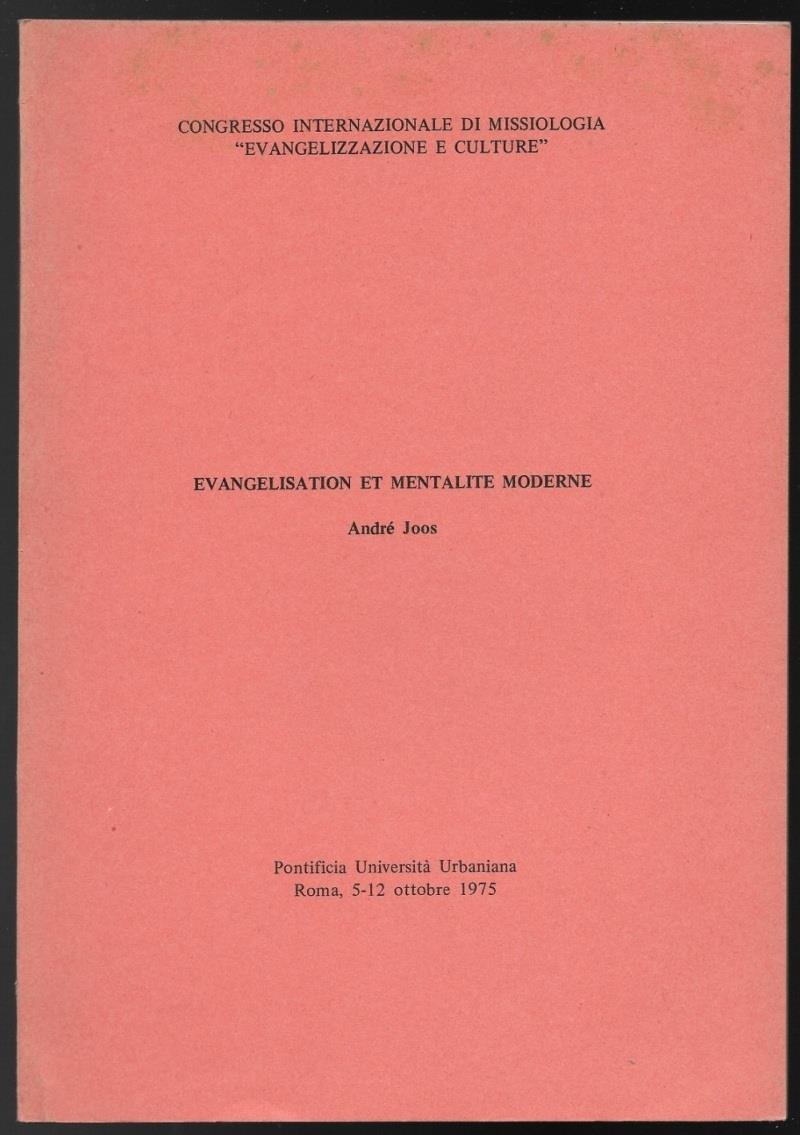 Evangelisation et mentalite moderne