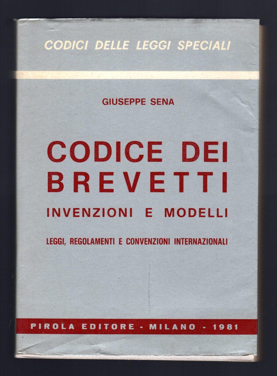 Codice dei brevetti. Invenzioni e modelli
