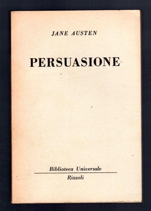 Persuasione - Jane Austen - copertina