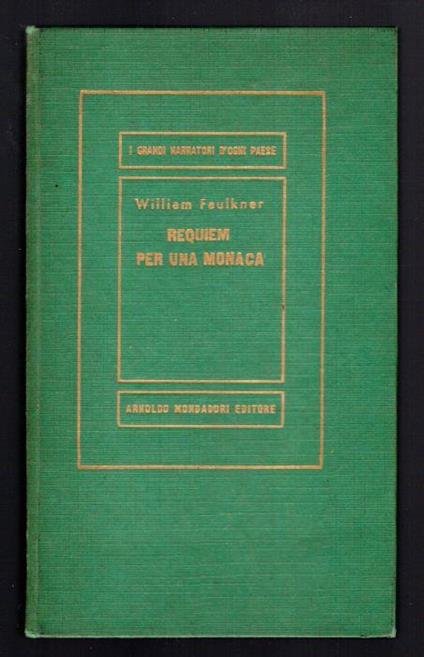 Requiem per una monaca - William Faulkner - copertina