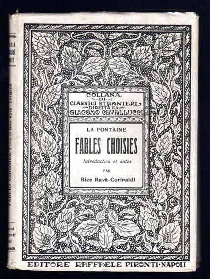 Fables Choisies - Jean de La Fontaine - copertina