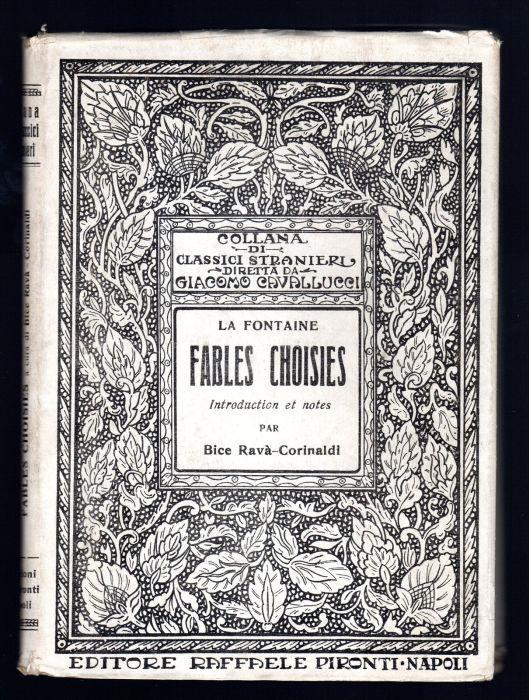 Fables Choisies - Jean de La Fontaine - copertina