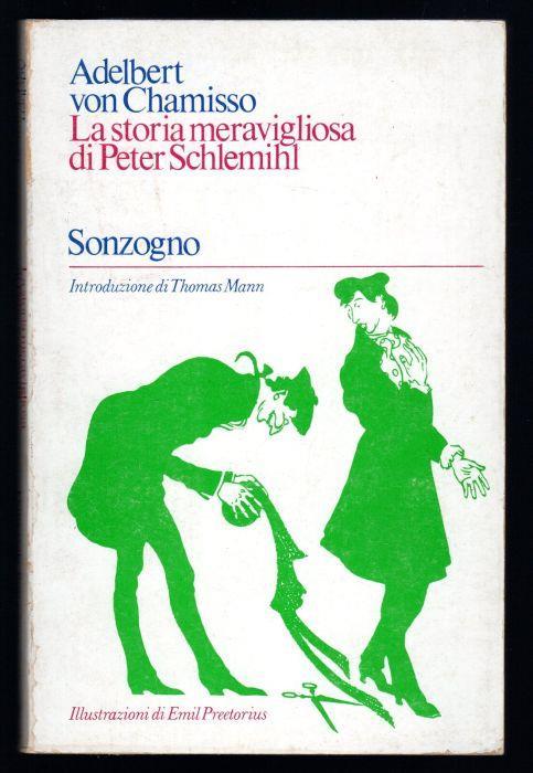 La storia meravigliosa di Peter Schlemihl - Adalbert von Chamisso - copertina