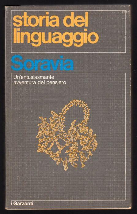 Storia del linguaggio - Giulio Soravia - copertina