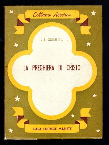 La preghiera di Cristo - copertina