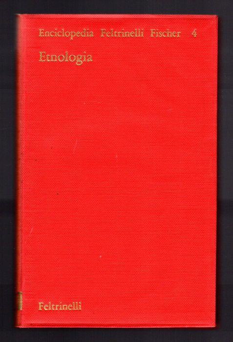 Etnologia - Herbert Tischner - copertina