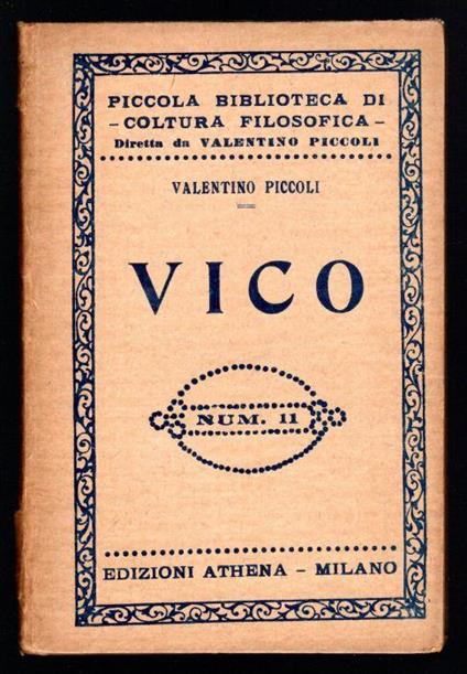Vico - Valentino Piccoli - copertina