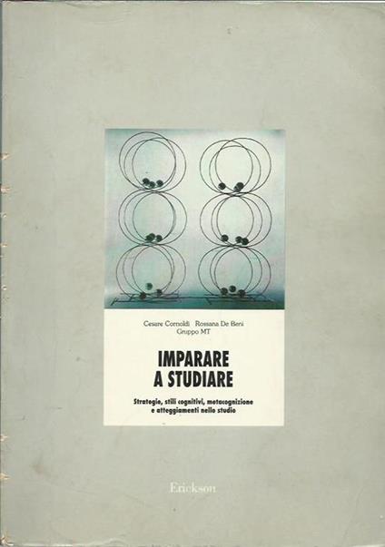 Imparare a studiare. Strategie, stili cognitivi, metacognizione e atteggiamenti nello studio - Cesare Cornoldi - copertina
