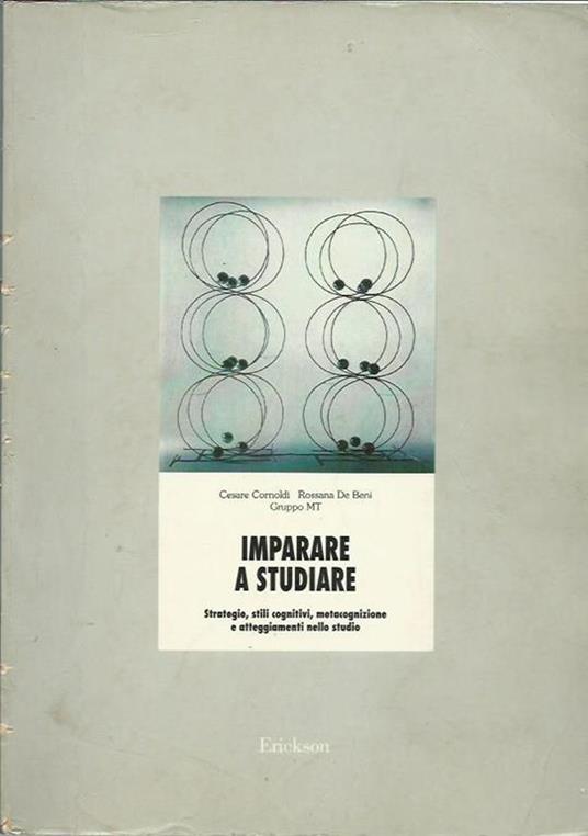 Imparare a studiare. Strategie, stili cognitivi, metacognizione e atteggiamenti nello studio - Cesare Cornoldi - copertina