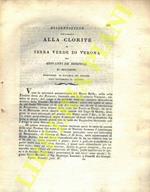 Dissertazione intorno alla clorite o terra verde di Verona