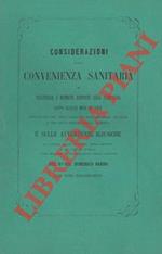 Considerazioni sulla convenienza sanitaria di vaccinare i bambini esposti alla campagna dopo alcuni mesi di vita piuttosto che nell'istituto ove vengono accolti e nei primi giorni della nascita e sulle avvertenze igieniche da aversi nelle balierie de